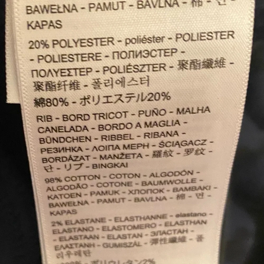 SOLD - Levi’s Blue and black tie dye sweatshirt hoodie (NEW WITH TAGS) Size: XL - Picture 6 of 9